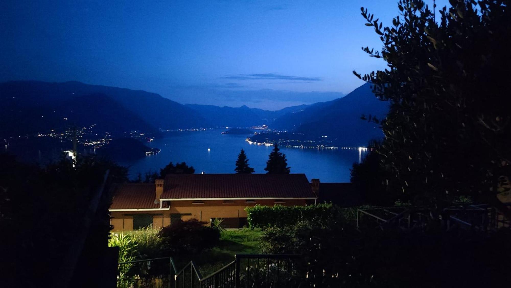 Blu Dipinto Di Blu - Como Lake View - Perledo Eksteriør billede